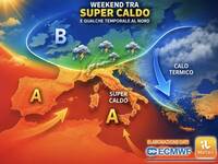 Meteo: Fine Settimana tra super caldo e qualche temporale al Nord, poI calo termico. Parla Lorenzo Tedici