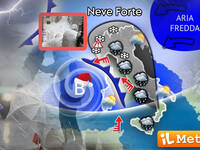 Torna il vero inverno a Natale, fino a 2 metri di...