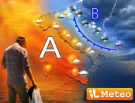 Meteo: picco del caldo nelle prossime ore, poi...