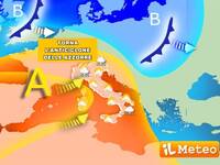 4/06/2026 - Meteo: ultime ore di pioggia al Centro-Nord, da Domenica l'Anticiclone porterà l'Estate. Il punto di Tedici