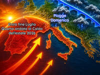 Meteo, Domenica con l'ombrello, ma entro fine...