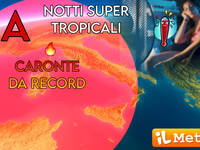 Meteo: Caronte porta il Caldo record come nel...