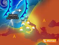 Meteo: da una perturbazione all'altra; il punto del meteorologo Federico Brescia 