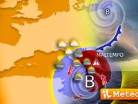 Meteo: continua l'allerta meteo, estremo maltempo...