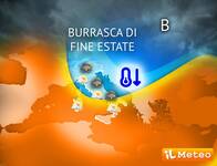 Meteo: Burrasca di Fine Estate, temperature in...