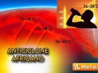 Meteo: torna l'Anticiclone Africano, San Lorenzo...