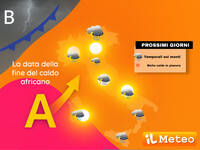 Meteo: Caldo Africano con Caronte, il meteorologo Tedici svela quando finirà