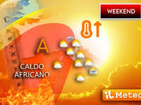 Meteo: Weekend con aria calda e sole quasi incontrastato, prima percezione di Afa tra Sabato e Domenica