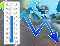Meteo Temperature: Aria Fredda dalla Russia punta...