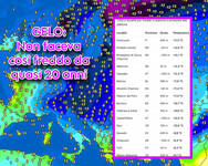 Meteo: Gelo, non faceva così freddo da quasi 20 anni! Cosa sta succedendo
