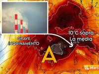 Meteo: Italia prigioniera di un colosso anticiclonico. Quali sono i pericoli adesso