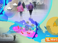 30/01/2026 - Meteo, nuovo vortice ciclonico sulle regioni meridionali con tanto vento e piogge. Parla il meteorologo Tedici