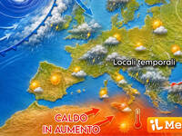 Meteo, ultimi rovesci poi graduale miglioramento,...