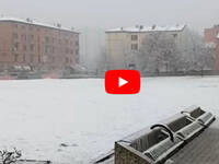 Neve a Bologna: la città si sveglia imbiancata dalla dama bianca, il video 