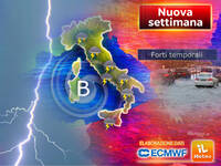 Meteo Nuova Settimana: un vortice mediterraneo...