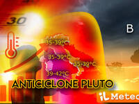 Meteo, l'anticiclone africano Pluto porta il...