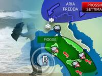 16/01/2026 - Meteo Prossima Settimana: Vortice Mediterraneo, gli effetti sull'Italia