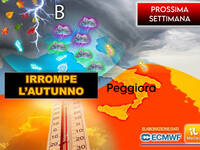 Meteo Prossima Settimana: irrompe l'Autunno con...