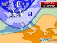 Meteo: Prossima Settimana, Irruzione Artica dal...