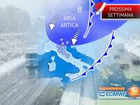 Meteo: crudo Inverno la prossima settimana, effetti su tutta Italia 