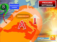 Meteo: Nuova Settimana infuocata, il Caldo non darà tregua, gli aggiornamenti 