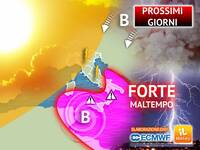 Meteo: Nubifragi in arrivo da metà Settimana,...