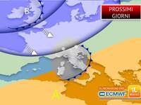 Meteo: Perturbazioni in serie nei Prossimi...