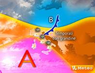 Meteo Prossimi Giorni: lieve cedimento dell'anticiclone, attività temporalesca in progressivo aumento 