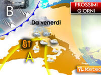 Meteo Prossimi Giorni: Anticiclone dominante fino...