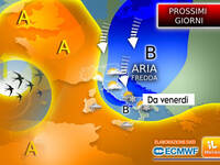 Meteo: Prossimi giorni, anticiclone fino a...