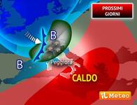 Meteo: in Settimana sfuriata Temporalesca con Grandine e Vento, i dettagli