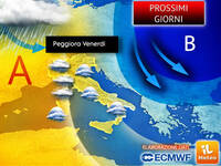 Meteo: Prossimi Giorni sotto il segno dell'Anticiclone, poi cambia tutto da Venerdì 16