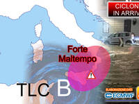 Meteo: un Ciclone minaccia l'Italia, possibile...