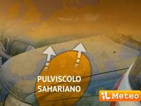 Meteo: Sabbia del Sahara, è in arrivo un carico...