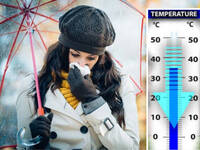 Meteo: Temperature, in arrivo crollo termico di...