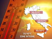 Meteo: Caldo eccezionale a 40°C, ecco quanto...