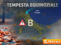Meteo: inizio Autunno col botto, si prepara una Tempesta Equinoziale, gli aggiornamenti