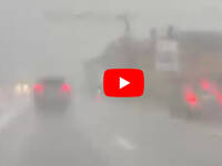 Meteo: Nubifragio a Torino, maestosa cella...