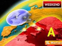 Meteo: Previsioni per il Weekend: Sabato...
