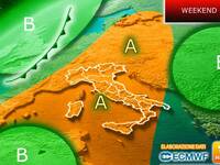 Meteo: Weekend dal sapore quasi estivo, poi entro Domenica sera arrivano i primi forti Temporali