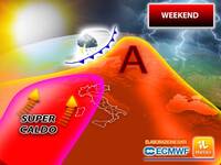 Meteo: Temporali in arrivo nel Weekend, ma la canicola non mollerà la presa