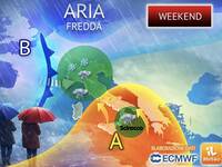 Meteo: Weekend, arriva una perturbazione. Le zone colpite dal maltempo Sabato e Domenica