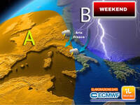 Meteo: Weekend, tornano le piogge su tante...