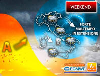 Meteo: Weekend, sorprese per Sabato 26 e Domenica 27; cosa dobbiamo aspettarci