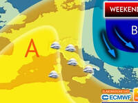 Meteo Weekend: Sabato 28 instabile, nella...