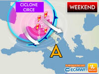 Meteo: Weekend temporalesco e crollo termico, le Previsioni per Sabato e Domenica