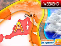25/04/2026 - Meteo: Weekend della Liberazione, Sole e Caldo sull'Italia tra sabato e domenica, ma con piccoli disturbi