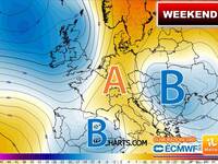 Meteo: Weekend 11/12 Aprile, Aria Fredda e un Vortice insidieranno l'Alta Pressione. Tendenza