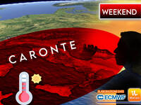 Meteo: Caronte scatenerà l'inferno nel Weekend, l'Italia boccheggia a 40°C
