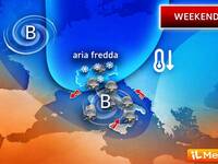 Meteo: Weekend di San Valentino, dal Vortice...